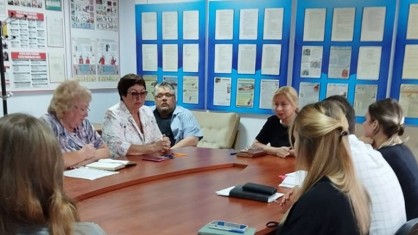 Диалоговую площадку с молодыми специалистами провели администрация, сотрудники и профком Барановичского зонального ЦГиЭ